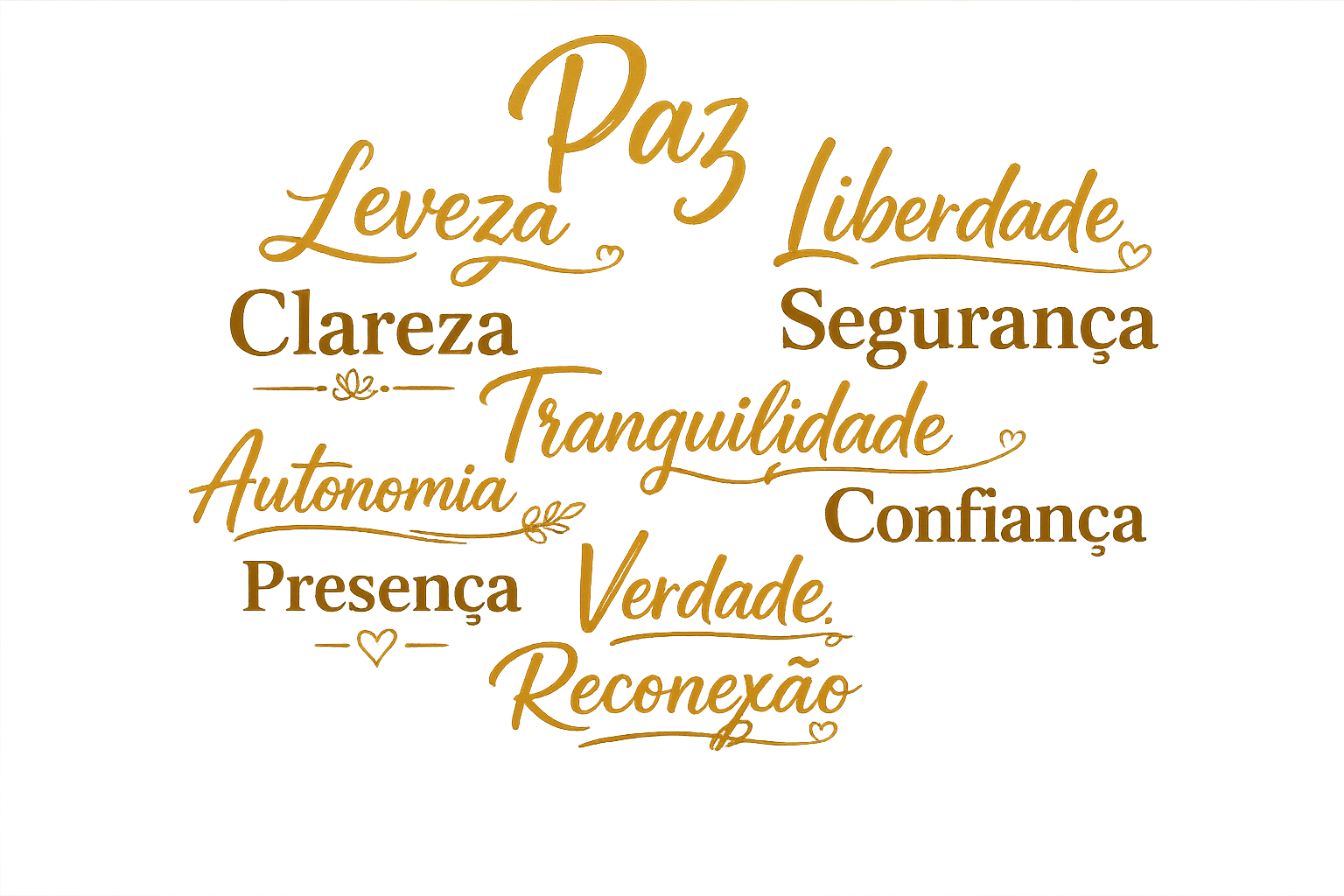 Nuvem de palavras sobre o que a experiência convida a viver